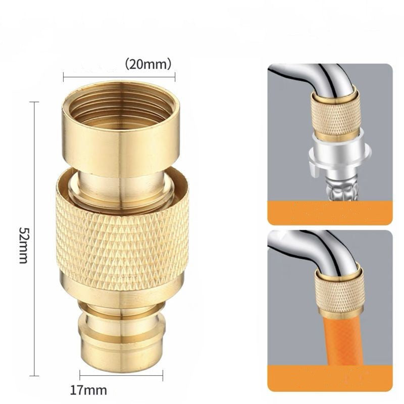 🌟Copper Water Pipe Adapter&High Pressure Water Hose Nozzle