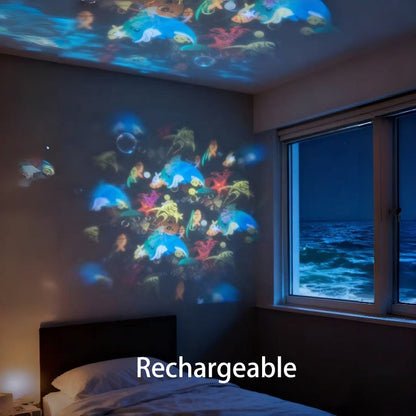 🥳HOT SALE 2026🥳💞Over 50,000 sold! Rotating LED projector with dynamic lighting effect