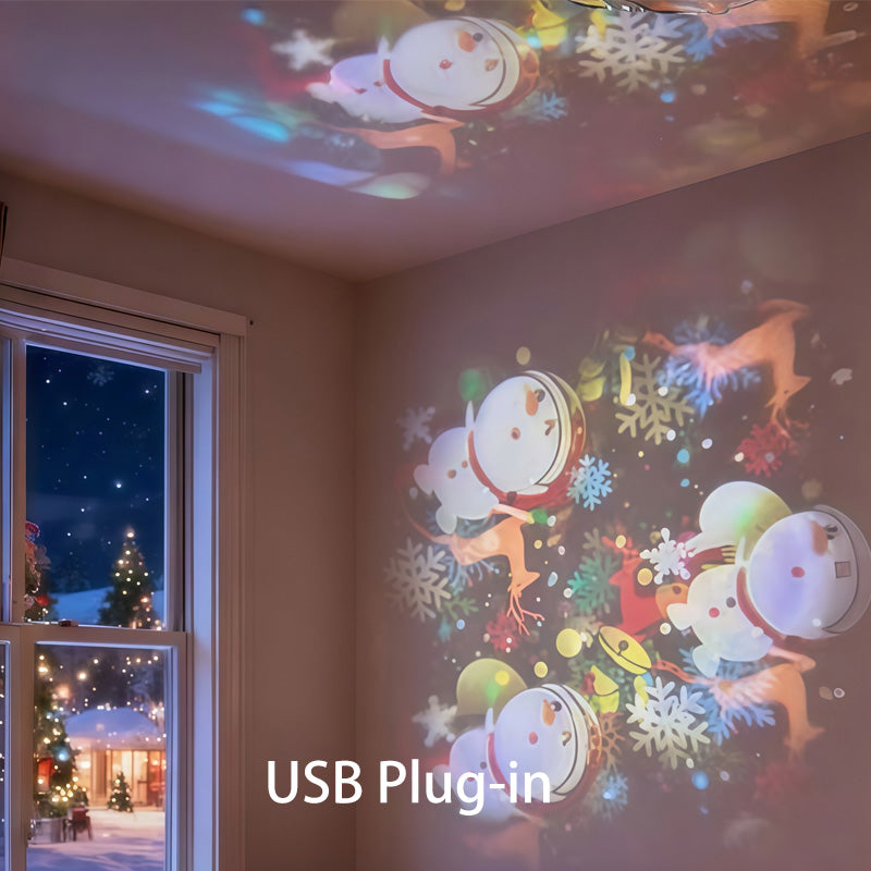 🥳HOT SALE 2026🥳💞Over 50,000 sold! Rotating LED projector with dynamic lighting effect
