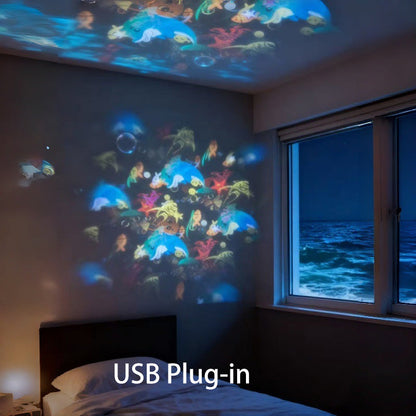 🥳HOT SALE 2026🥳💞Over 50,000 sold! Rotating LED projector with dynamic lighting effect
