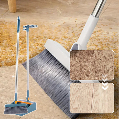 🥳2026 HOT SALE🥳💞50% OFF!✨ 💝Stand-up dustpan set with brush that rotates 180°