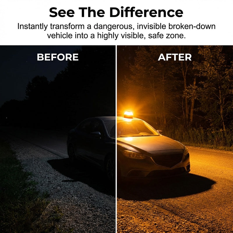 ✨ Magnetic Emergency LED Light – Dual Modes for Every Crisis! ✨