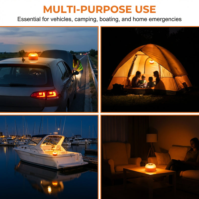 ✨ Magnetic Emergency LED Light – Dual Modes for Every Crisis! ✨