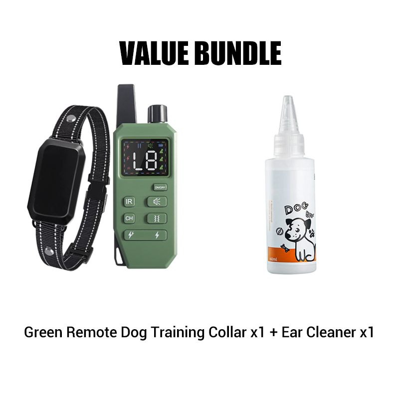 ✨ Remote Dog Training Collar – IP67 Waterproof, 3 Training Modes + IR Light! ✨