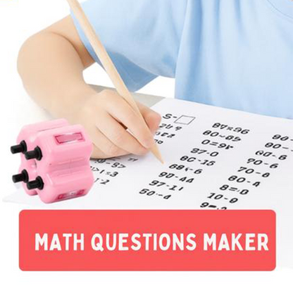 ✨ 4-in-1 Math Stamp Roller—Makes math practice fun and easy! ✨
