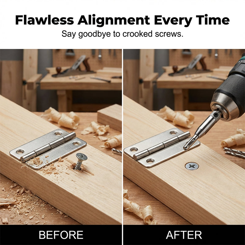 ✨ Hinge Drill Bit Set—High-precision drilling tools designed for DIY and professional projects! ✨