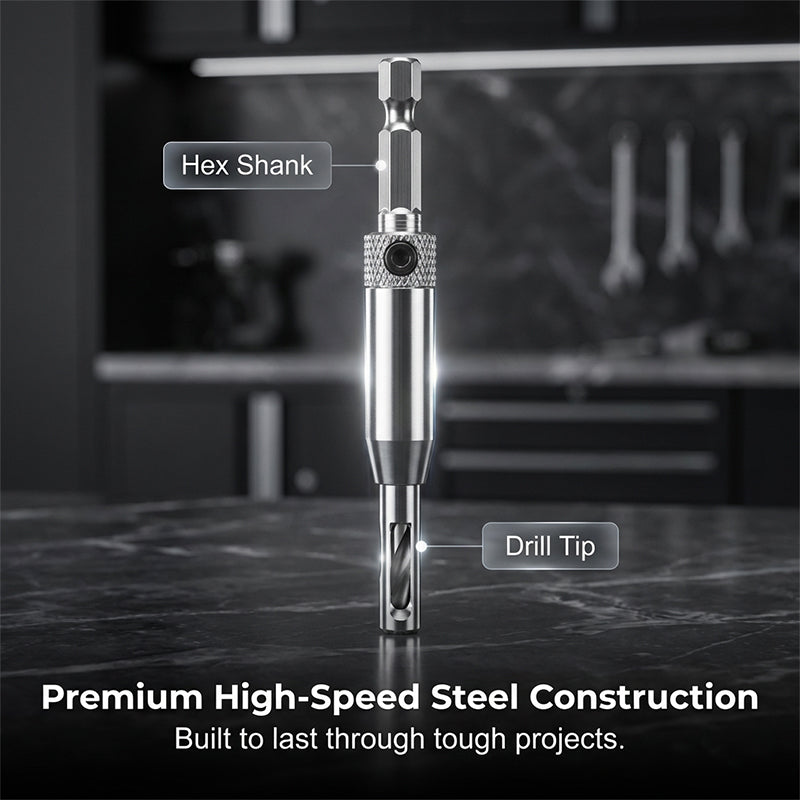 ✨ Hinge Drill Bit Set—High-precision drilling tools designed for DIY and professional projects! ✨