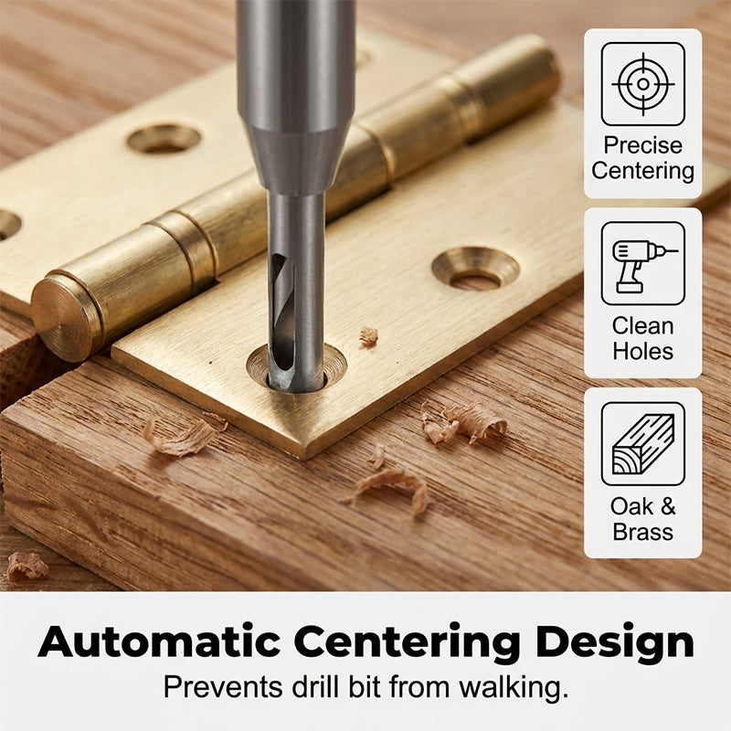 ✨ Hinge Drill Bit Set—High-precision drilling tools designed for DIY and professional projects! ✨