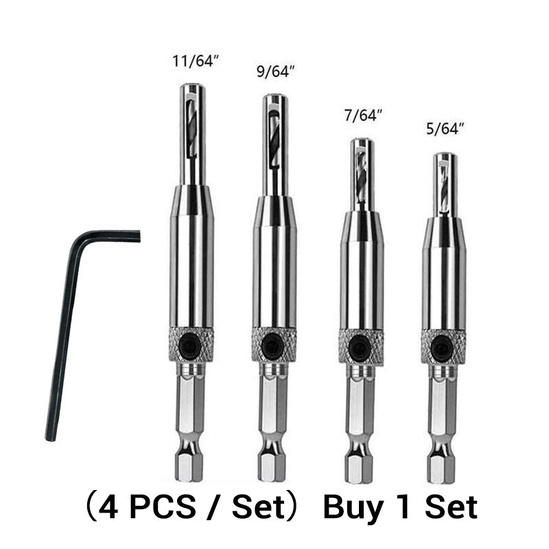✨ Hinge Drill Bit Set—High-precision drilling tools designed for DIY and professional projects! ✨