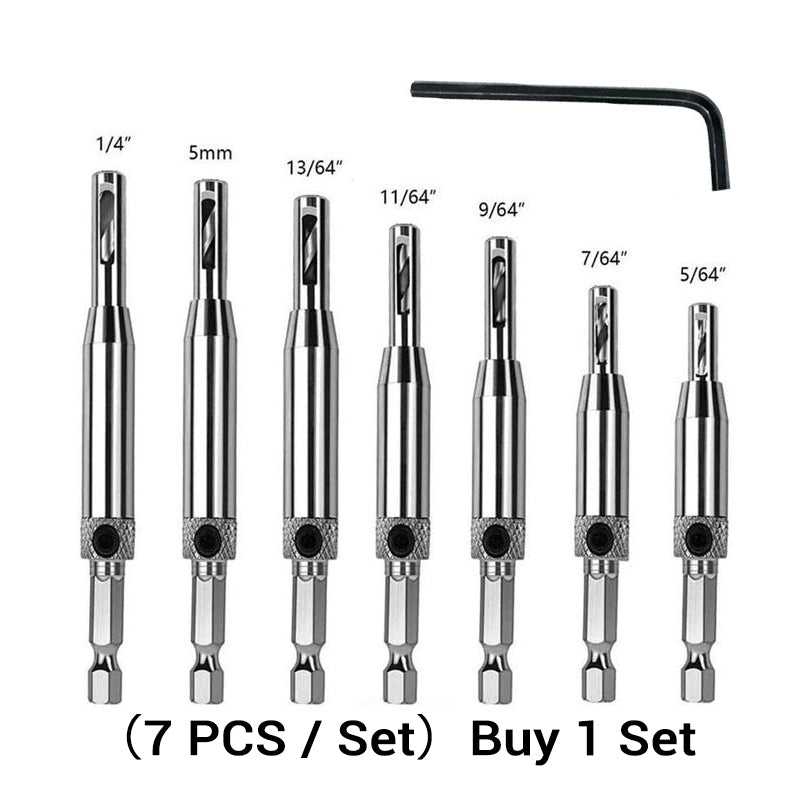 ✨ Hinge Drill Bit Set—High-precision drilling tools designed for DIY and professional projects! ✨