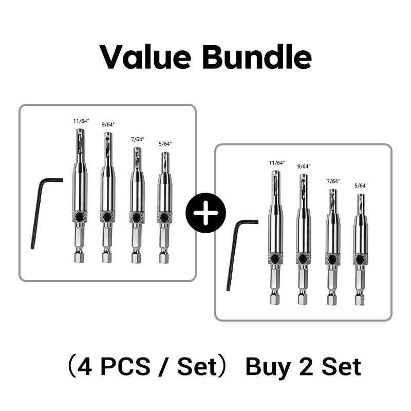 ✨ Hinge Drill Bit Set—High-precision drilling tools designed for DIY and professional projects! ✨