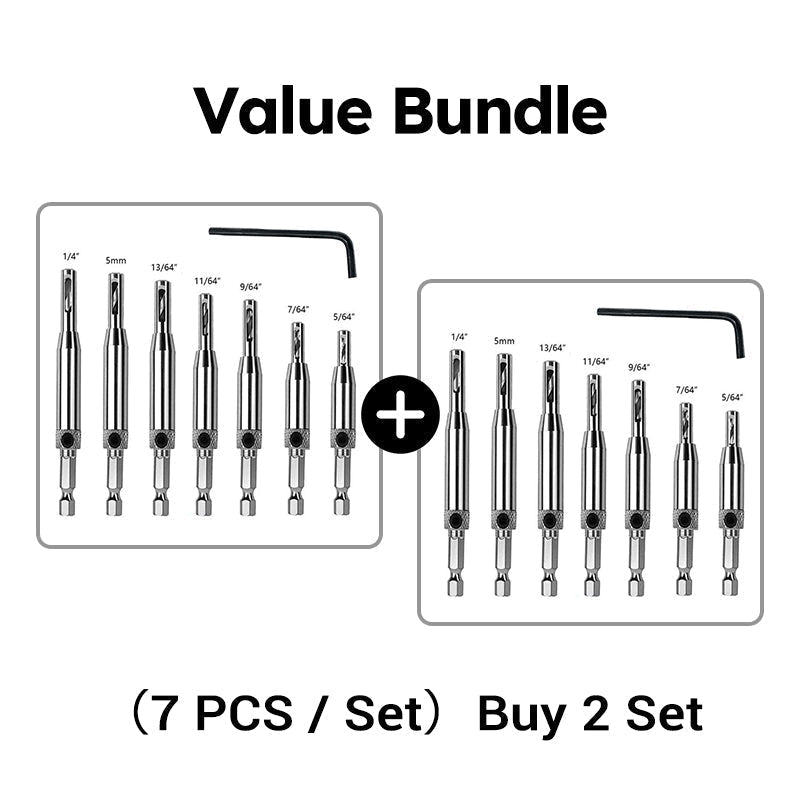 ✨ Hinge Drill Bit Set—High-precision drilling tools designed for DIY and professional projects! ✨