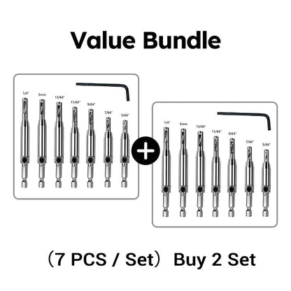 ✨ Hinge Drill Bit Set—High-precision drilling tools designed for DIY and professional projects! ✨