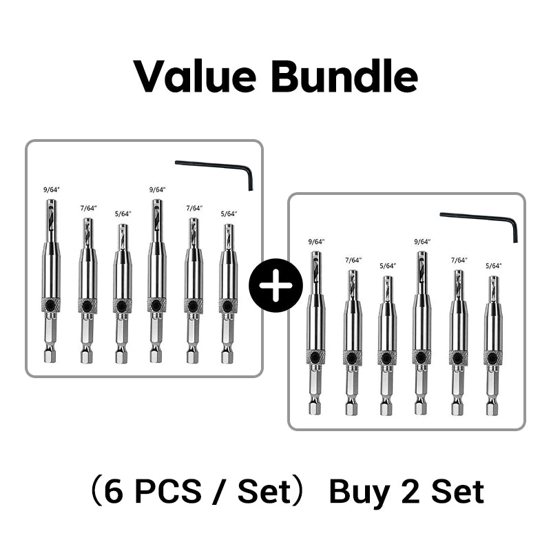 ✨ Hinge Drill Bit Set—High-precision drilling tools designed for DIY and professional projects! ✨
