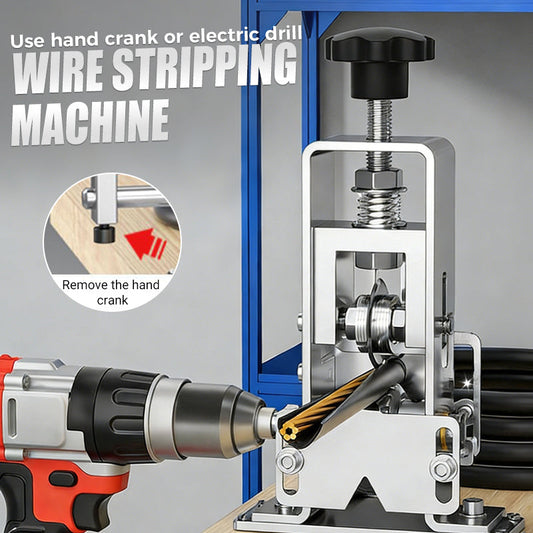 📢📢50% OFF !!!⏰Wire Stripping Machine for 1-25mm Wires