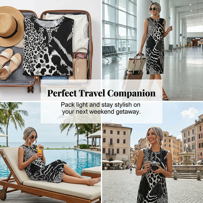 🥳2026 HOT SALE🥳💞50K+ SOLD!🎀🌙 50% OFF! Leopard Print Casual Dress – Sleeveless & flowy, no restriction. Soft fabric drapes beautifully. Dress up or down effortlessly. Your new favourite. 🕊️💕