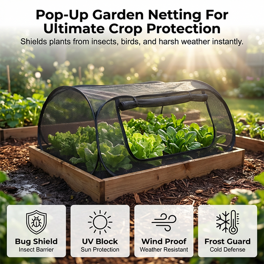 🔥Hot Sale 50% OFF✨45x22x15" Greenhouse Cover for Raised Garden Bed