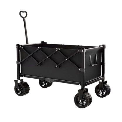 🛒 Tired of carrying heavy loads by hand? This collapsible wagon hauls everything – camping gear, moving boxes, even 50 lb dog food bags. Folds flat to store like a bin! 🔥