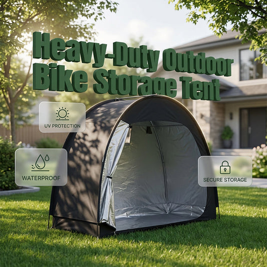 ⏳Time-Limited Special⏰Multi-Purpose Portable Outdoor Storage Shed for Bikes⛺