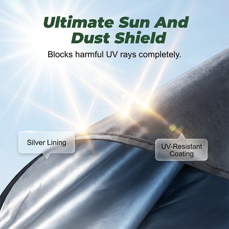 ✨ Heavy-Duty Outdoor Bike Storage Tent - Waterproof &amp; UV-Protected ✨