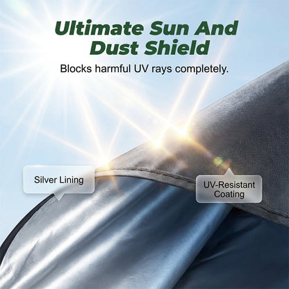 ✨ Heavy-Duty Outdoor Bike Storage Tent - Waterproof &amp; UV-Protected ✨