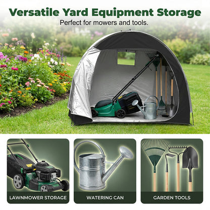 ✨ Heavy-Duty Outdoor Bike Storage Tent - Waterproof &amp; UV-Protected ✨