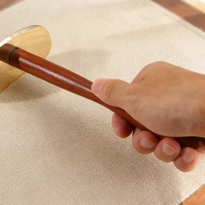 Long-Handled Brass Gua Sha Tool for Self-Massage