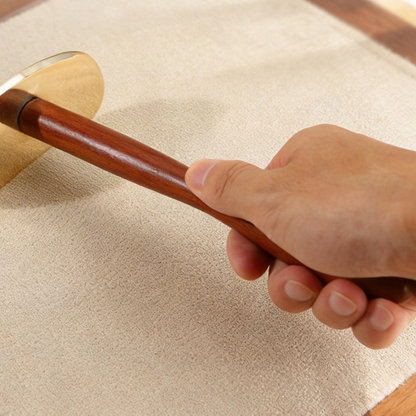 Long-Handled Brass Gua Sha Tool for Self-Massage