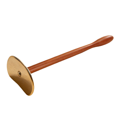 Long-Handled Brass Gua Sha Tool for Self-Massage