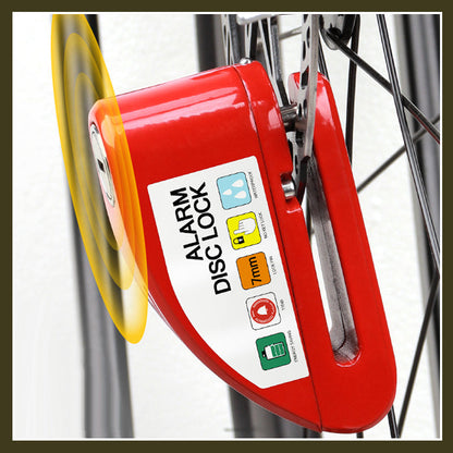 Motorcycle Anti-theft Alarm Disc Lock
