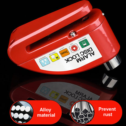 Motorcycle Anti-theft Alarm Disc Lock