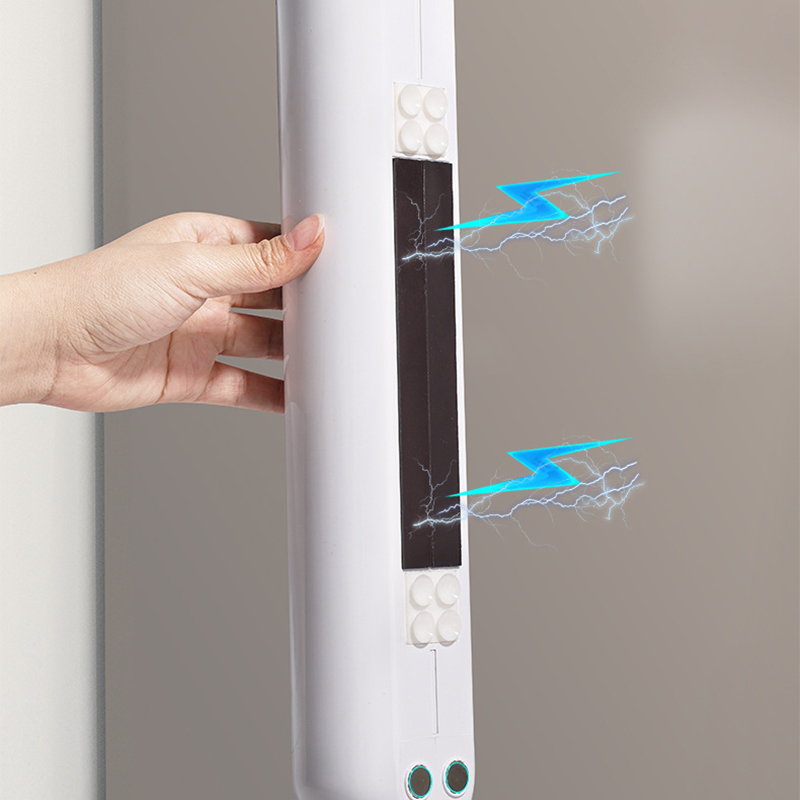 ✨ 2-Way Slide Cling Film Dispenser - Magnetic Suction Cup Kitchen Wrap Cutter ✨