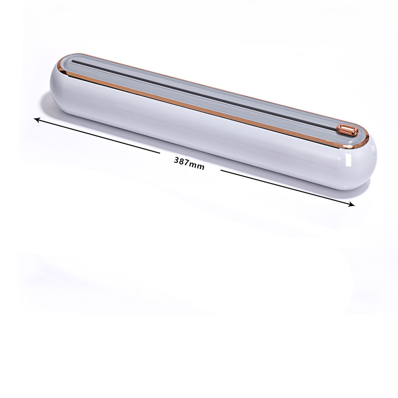 ✨ 2-Way Slide Cling Film Dispenser - Magnetic Suction Cup Kitchen Wrap Cutter ✨