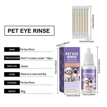 Gentle Pet Eye Rinse for Dogs & Cats