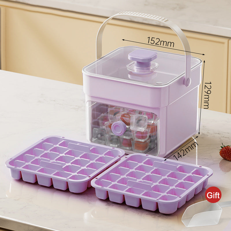 🔥HOT SALE 50%OFF🔥⏱️ Instant Ice Cubes in Seconds – Just Press & Release! 🧊✨