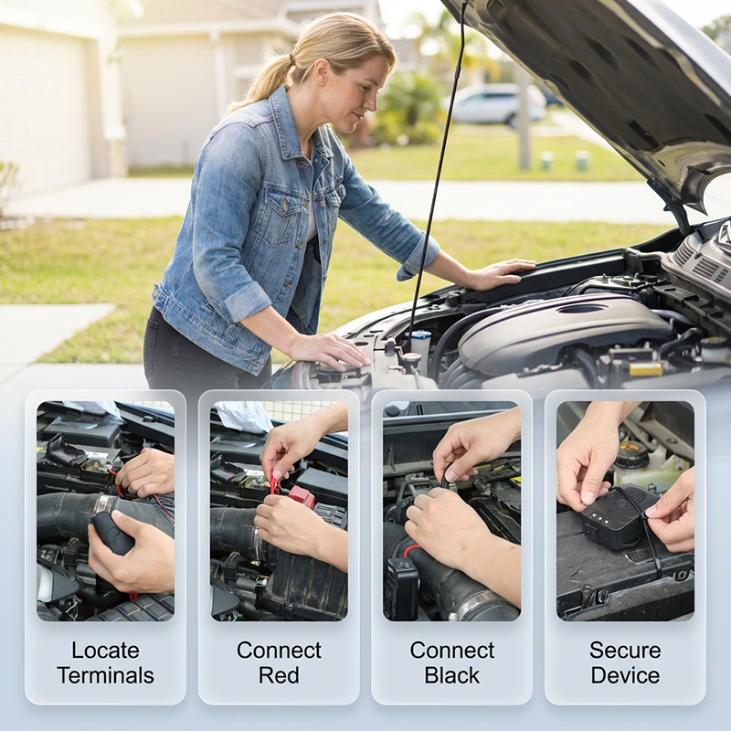 🥳2026 HOT SALE🥳💞50K+ SOLD!💥🐭🚗 50% OFF! Ultrasonic Rodent Repeller – Flashing strobe + fluctuating waves. 12V direct connection, low voltage protection. Protect your engine wires day & night. ⚡🛡️