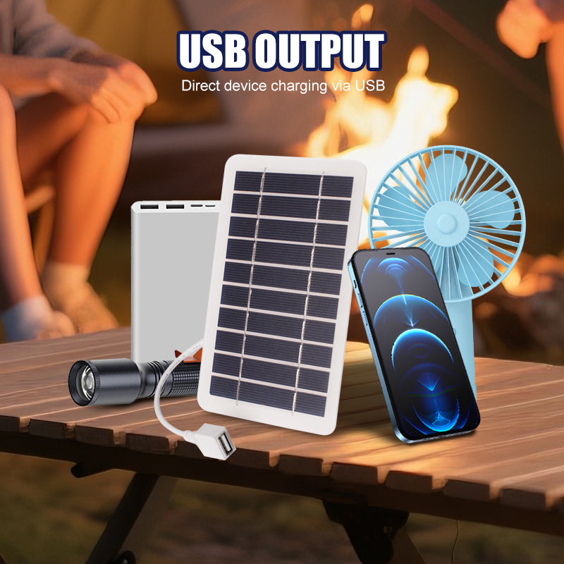 ⏰🎁2W 5V Flexible Solar Panel