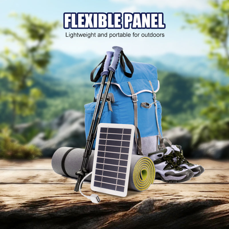 ⏰🎁2W 5V Flexible Solar Panel
