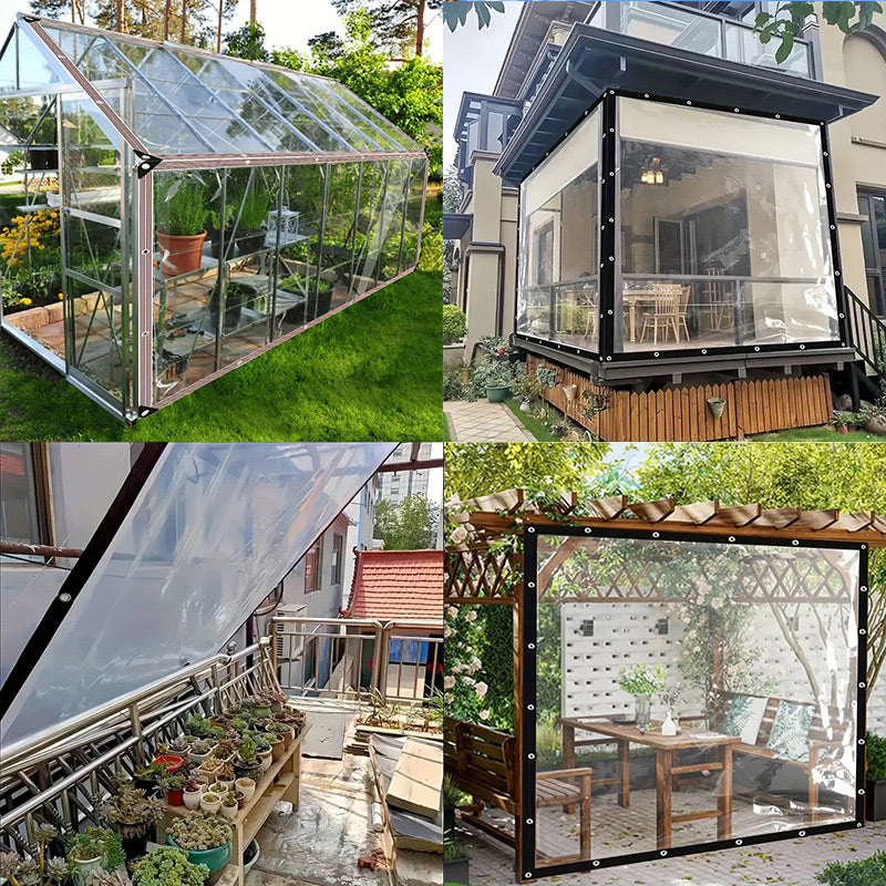 🧑‍🌾New arrival 40% OFF!🪴Heavy-Duty Transparent Waterproof Insulated Tarp