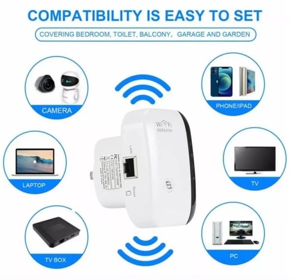 📶 50% OFF NOW! 🔥 WiFi Signal Booster – Wide-coverage & through-wall – Eliminates dead zones, easy setup & works with all routers 🏠