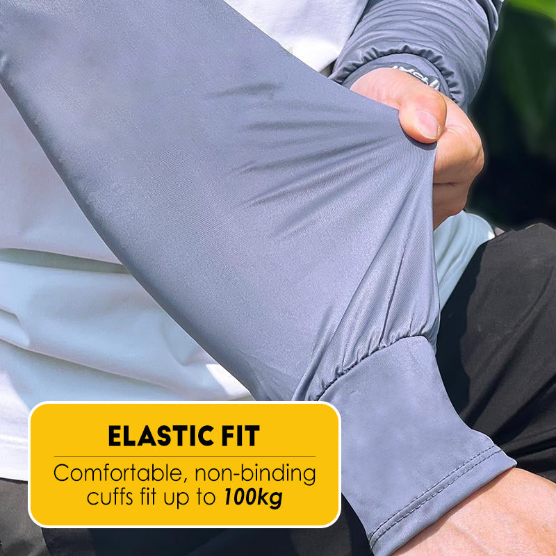 Men’s UV Protection Cooling Arm Sleeves for Fishing 🎣☀️