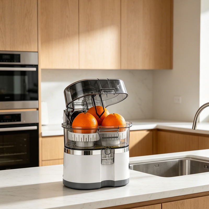 🍊 50% OFF NOW ! ⚡ Dual-Head Automatic Citrus Juicer – Double Efficiency, Hands-Free & Fast 20s Juicing Design 🥤