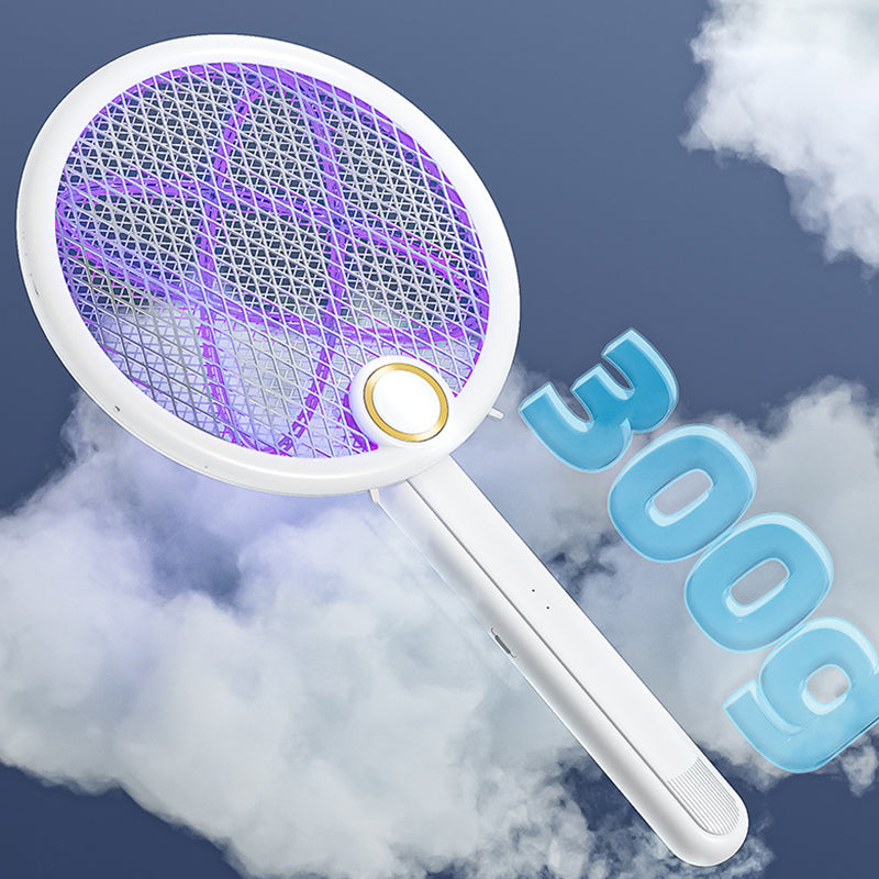 📢📢 50% OFF ⏰Foldable Electric Mosquito Swatter - Automatic Mosquito-Attracting