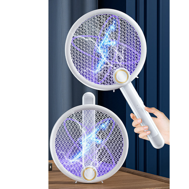 📢📢 50% OFF ⏰Foldable Electric Mosquito Swatter - Automatic Mosquito-Attracting