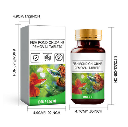 🔥Buy 2 and get 1 free🔥 Fish Ponds Aquariums Chlorine Removal Tablets