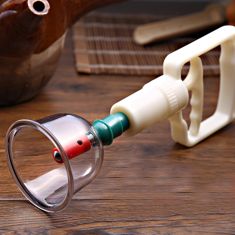 ⏳Time-Limited Special⏰Vacuum Cupping Therapy Set – Thickened, Suction Pump, Transparent 🩺