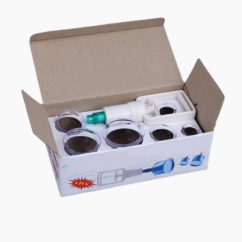 ⏳Time-Limited Special⏰Vacuum Cupping Therapy Set – Thickened, Suction Pump, Transparent 🩺
