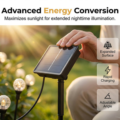 🔥New Hot Selling❤️‍🔥Waterproof Solar String Lights for Pathway & Yard