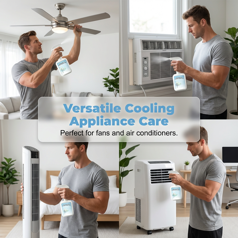 ✨ Deep Clean Fans & AC Units – No-Dismantle Foam Cleaner for Fresh Air! ✨
