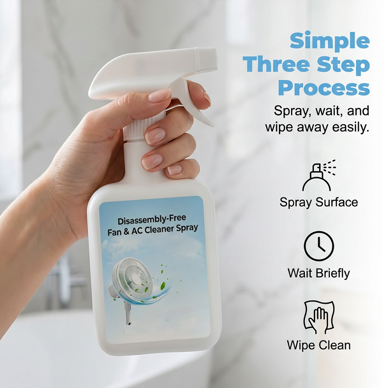 ✨ Deep Clean Fans & AC Units – No-Dismantle Foam Cleaner for Fresh Air! ✨